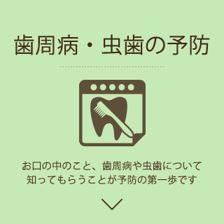 歯周病・虫歯の予防
